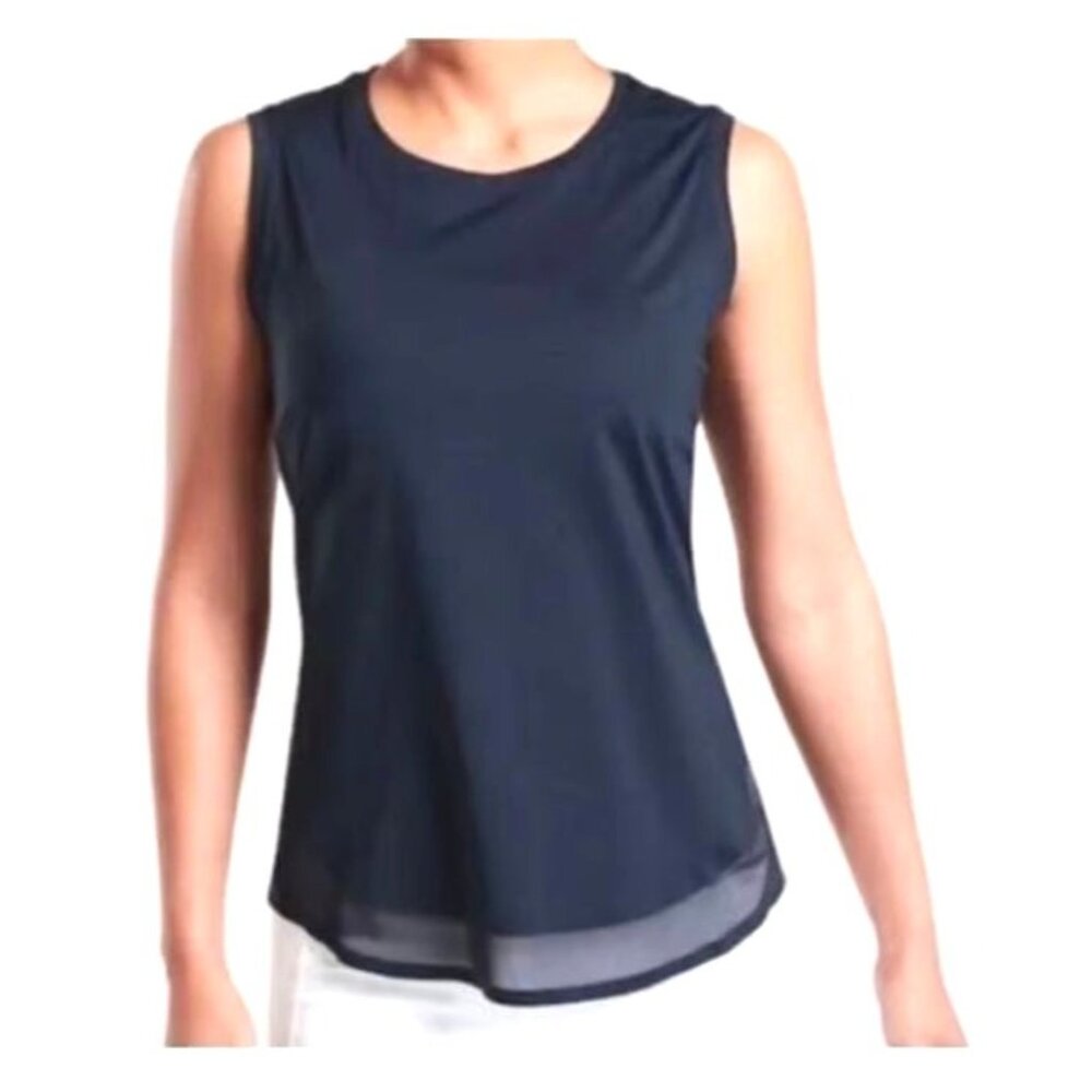Athleta Cadence Tank Sz XS Navy